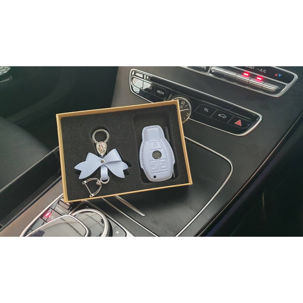 Case ซองหนัง กุญแจรถยนต์ Benz รุ่นก่อนปี 2017 C-Class W205 C350e / E-Class W213 E350e  / W212 / W207
