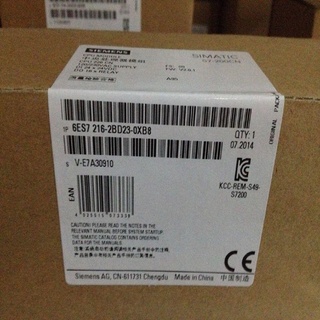 อุปทานโดยตรง PLC S7-200CN ชุด6es7216-2bd23-0xb8 CPU226โฮสต์โมดูล