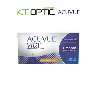 ACUVUE VITA for ASTIGMATISM คอนแทคเลนส์ใสรายเดือน สำหรับสายตาเอียง