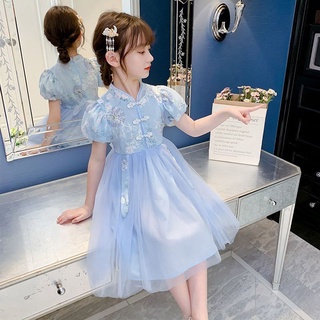 🌟เตรียมจัดส่ง🌟เดรสเด็กผู้หญิง เสื้อผ้าเด็ก เดรสสาวน้อย ชุดราตรี Lolita Aisha Dresses