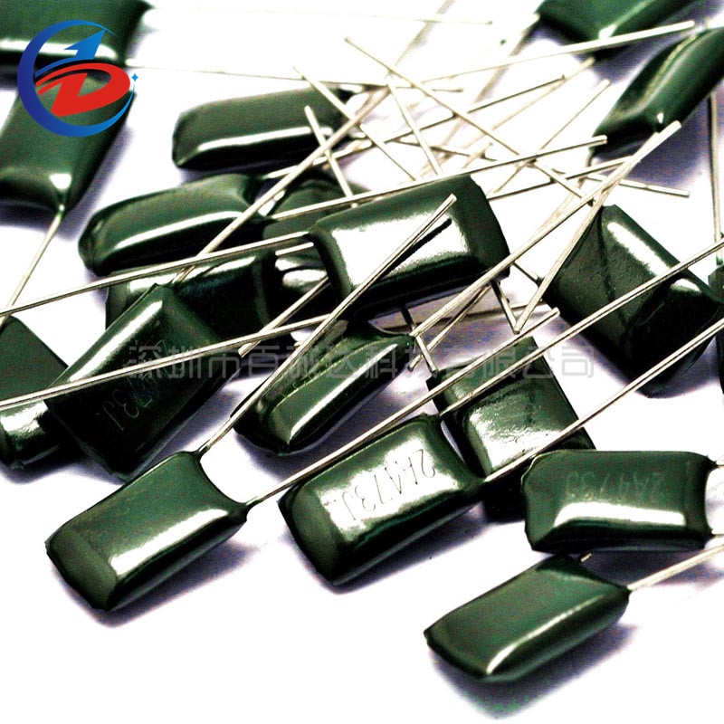 100pcs 2A473J 100V 0.047UF 47nF ตัวเก็บประจุฟิล์มโพลีเอสเตอร์ 2A473