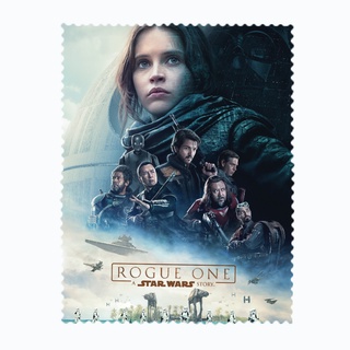 สั่งทำ ผ้าเช็ดแว่นตา ผ้าเช็ดแว่น ผ้าเช็ดเลนส์ ผ้าเช็ดจอ ภาพยนตร์ หนัง Star Wars Rogue One โร้ค วัน ตำนานสตาร์วอร์ส
