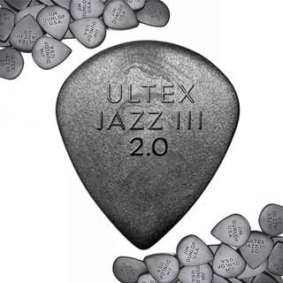 ปิ๊ค Ultex Jazz iii 2.00mm ของแท้ 100% ครบทุกขนาด DUNLOP Guitar pick