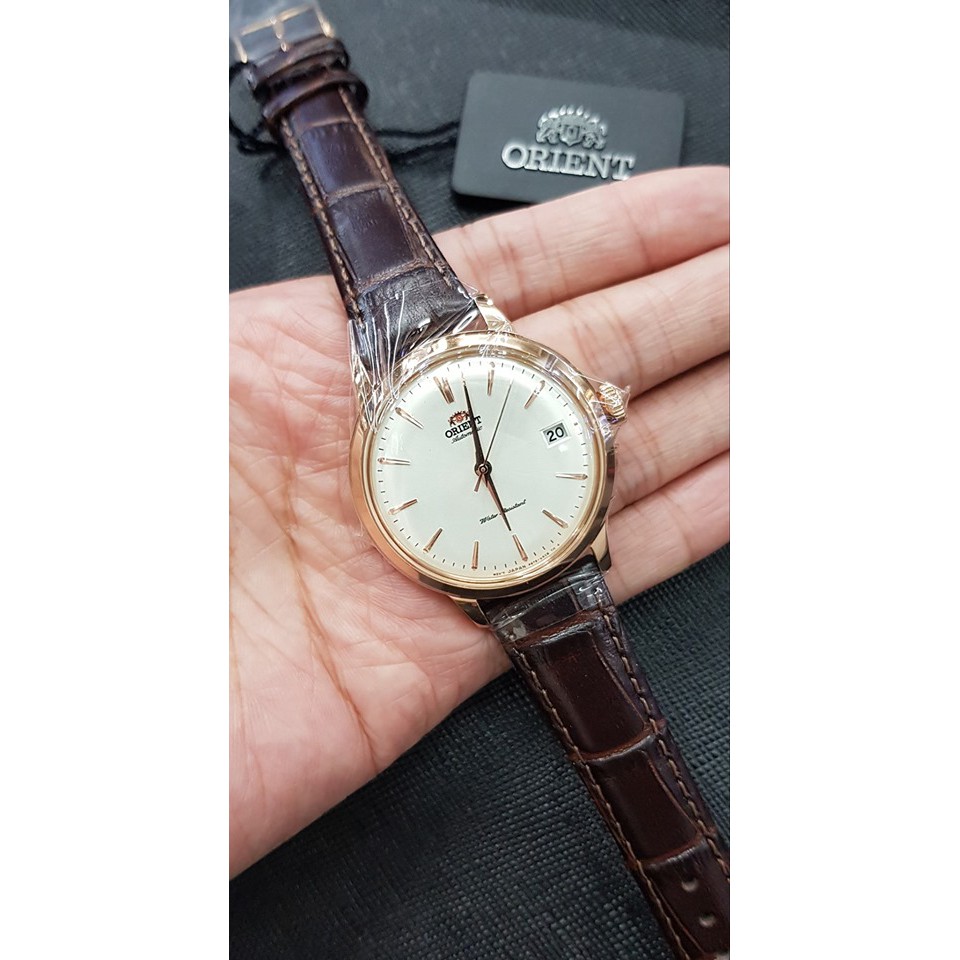 ช้อปดีมีคืน นาฬิกาข้อมือผู้หญิง Orient Automatic Vintage Classic style Watch RA-AC0010S