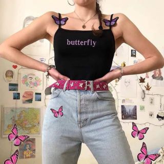 ✨พรีออเดอร์✨Crop cami Butterfly ดีเทลผีเสื้อตรงสาย 🦋 🛍Size : S M L
สี ดำ

💌รอสินค้า 15-20 วัน
💌ไม่เน้นงานรีบนะคะ