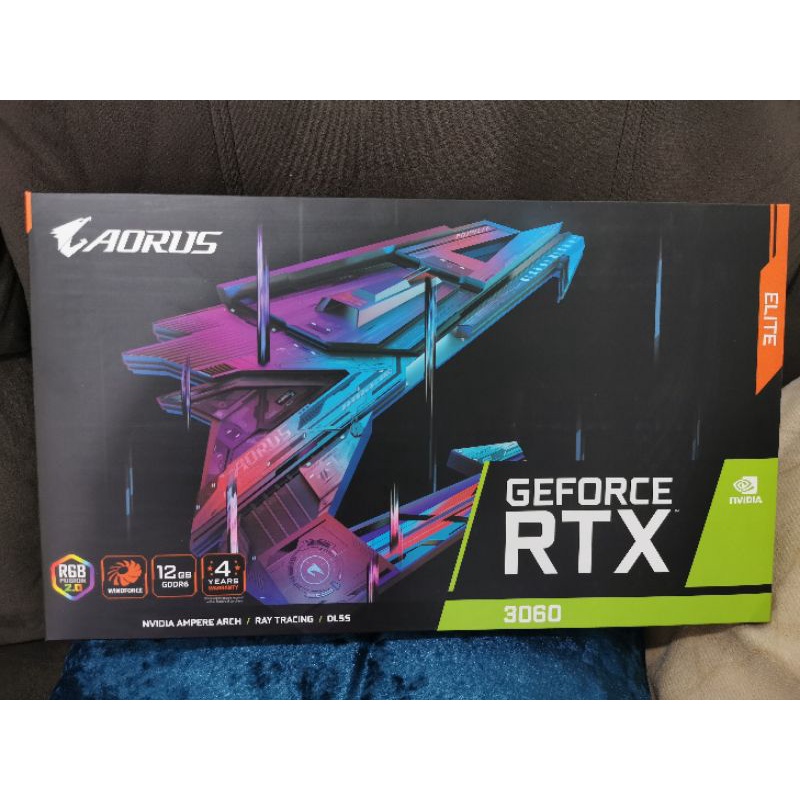 RTX3060 Aorus 12GB มือสอง สภาพใหม่ ประกันถึง 05/25