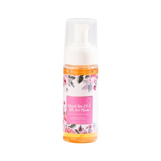 Organic Pavilion มูสล้างหน้าจากน้ำมันกุหลาบและรังไหมธรรมชาติสูตรอ่อนโยน OGL Natural Rose Oil and Silk Face Mousse 160ml