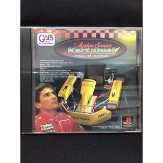 แผ่นแท้ [PS1] Ayrton Senna Kart Duel (Japan) (SLPS-00380)