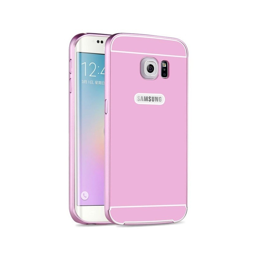 V-TECH เคส Samsung S6 Edge (สีชมพู)
