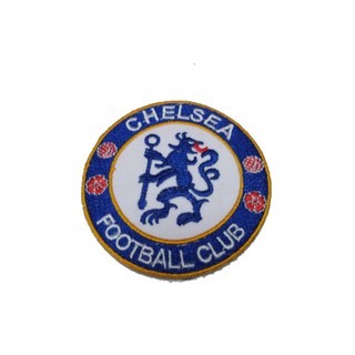 CHELSEA ป้ายติดเสื้อ logo Embroidered Sew Iron On Patches Badge