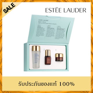 Estee Lauder Repair and Renew set,wake Up To Radiant Youthful Looking Skin set 3 ชิ้น