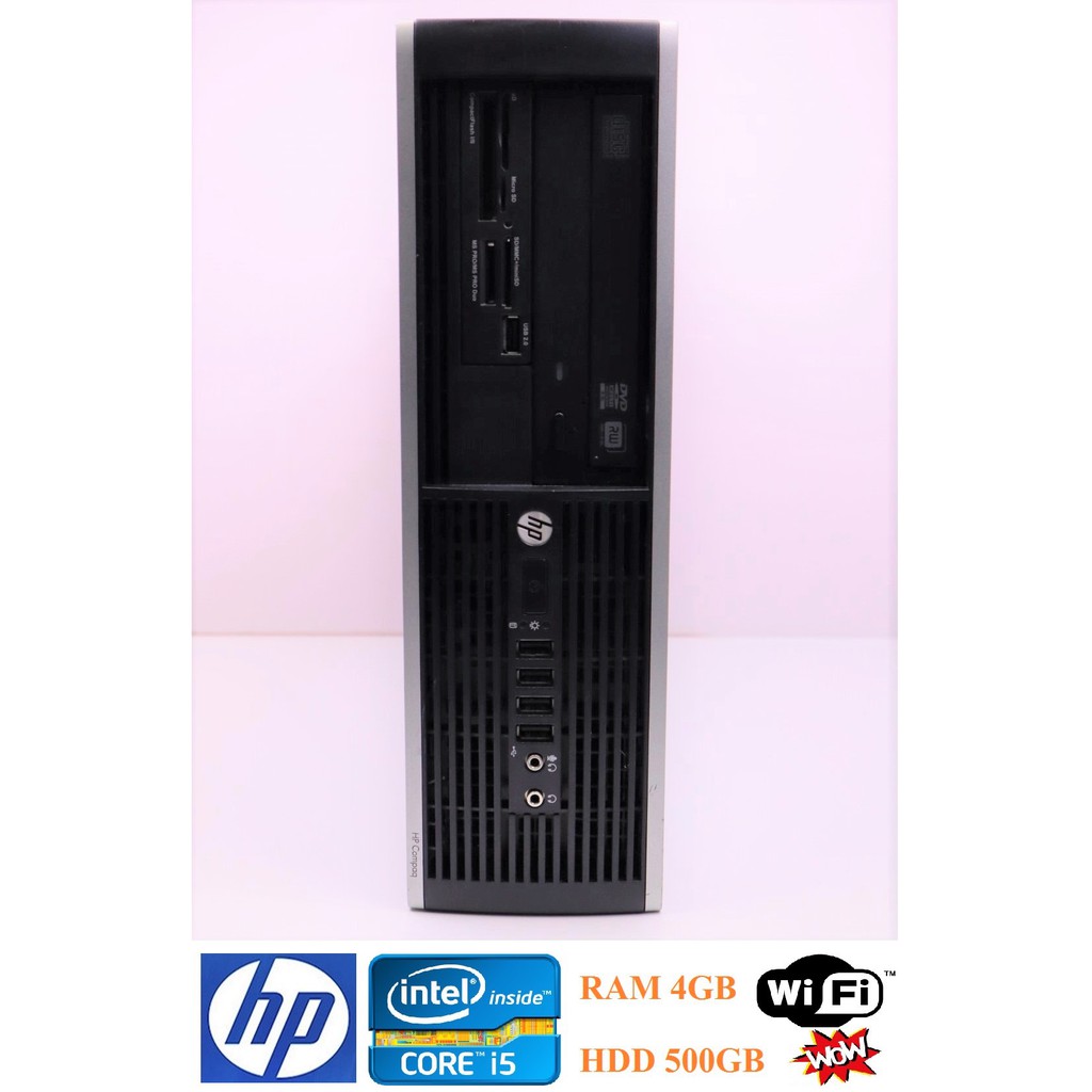 HP Compaq 6300 Pro Small Form Factor -Intel Core i5-3470 3.2 GHz -RAM 4GB -HDD 500GB -Wi-Fi