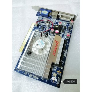 VGA FX5200 256MB PCI การ์ดจอ​ LWC (Longwell)