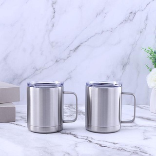 แก้วน้ำสแตนเลสเก็บอุหภูมิมีหูจับTumbler stainless steel handle 10oz