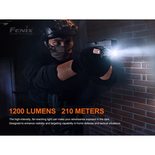 ไฟฉายติดปืนสั้น  Fenix GL19R HIGH-OUTPUT RECHARGEABLE TACTICAL LIGHT สินค้าตัวแทนในไทยประกันซ๋อมสามปี