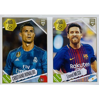 Cristiano Ronaldo / Lionel Mess Number 501A 501B