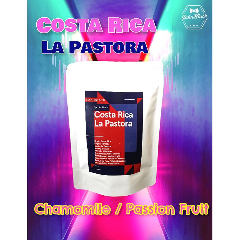 🇨🇷รอบคั่ว 28 AUG🇨🇷 เมล็ดกาแฟ คั่วกลางอ่อน Costa Rica La Pastora 100g กาแฟดริป เมล็ดกาแฟคั่ว ดริปกาแฟ