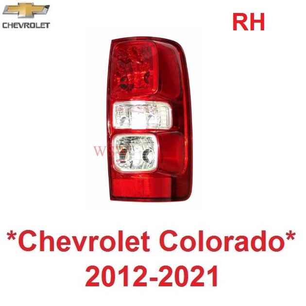 ไฟท้าย ไฟหลัง CHEVROLET COLORADO RG Z71 2012 - 2020 เสื้อไฟท้าย เชฟโรเลต โคโลราโด้ CHEVY ไม่รวมขั้วและหลอดไฟ ไฟ