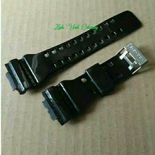 Hitam Casio G-SHOCK GA-100 GA-10 GA-120 GA-200 GA-300 นาฬิกาข้อมือ สีดํา แวววาว