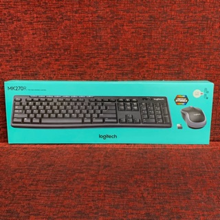 ชุดคีย์บอร์ดและเมาส์ไร้สาย Logitech MK270R