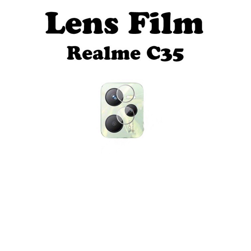 ฟิล์มกันรอยเลนส์กล้อง REALME C35