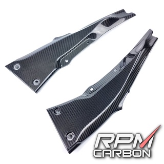 Kawasaki ZX10 ZX10R ครอบซับเฟรมคาร์บอน Carbon Fiber Sub Frame Covers RPM Carbon