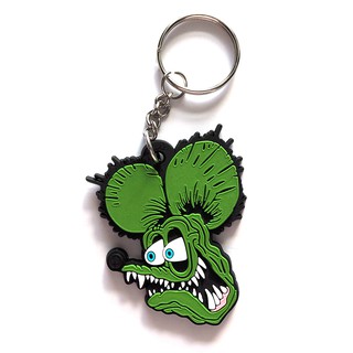 พวงกุญแจยาง Rat Fink แรท ฟิงค์