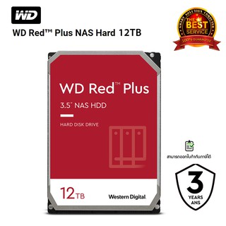 WD Red Plus 12TB HDD NAS 7200RPM (WD120EFBX)