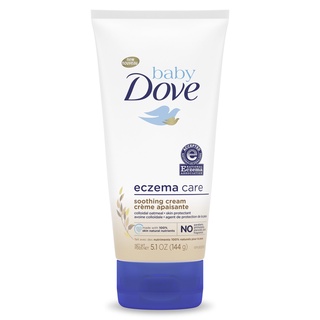 เกรดUSA. โลชั่น Dove® Baby Eczema Care Soothing Cream 144 g โดฟ ครีมทาผิวกาย สำหรับเด็ก ผิวแห้งและคัน ขนาด 144 กรัม