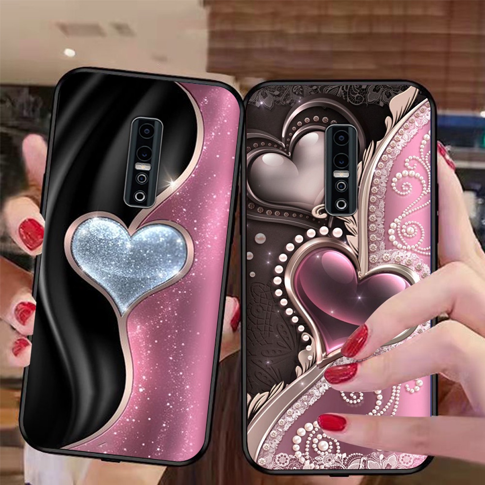 เคสโทรศัพท์ Vivo v17 plus / v17 pro พิมพ์ลายสไตล์ผู้หญิงหรูหรา