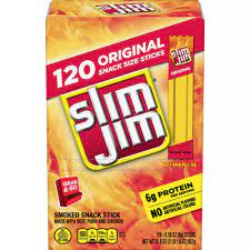 USA Keto friendlyของพร้อมส่ง แยกขาย SlimJim โปรตีน 6กรัม เนื้อแดดเดียว made in USA