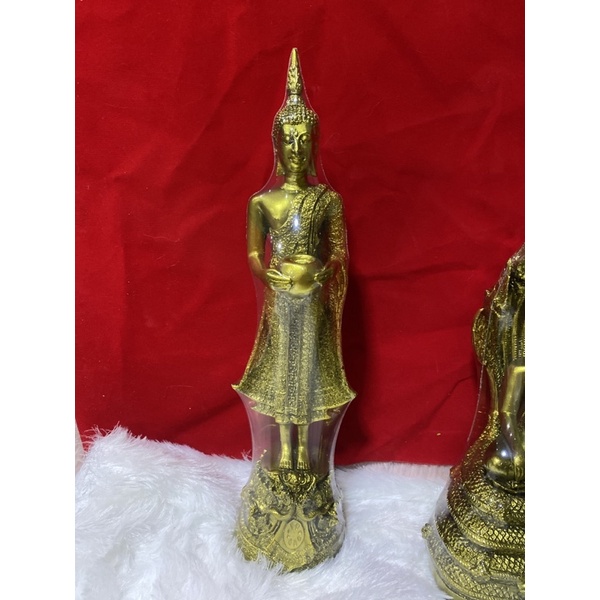 พระประจำวันเกิด สีทองโบราณ พระประจำวัน สูง16นิ้ว