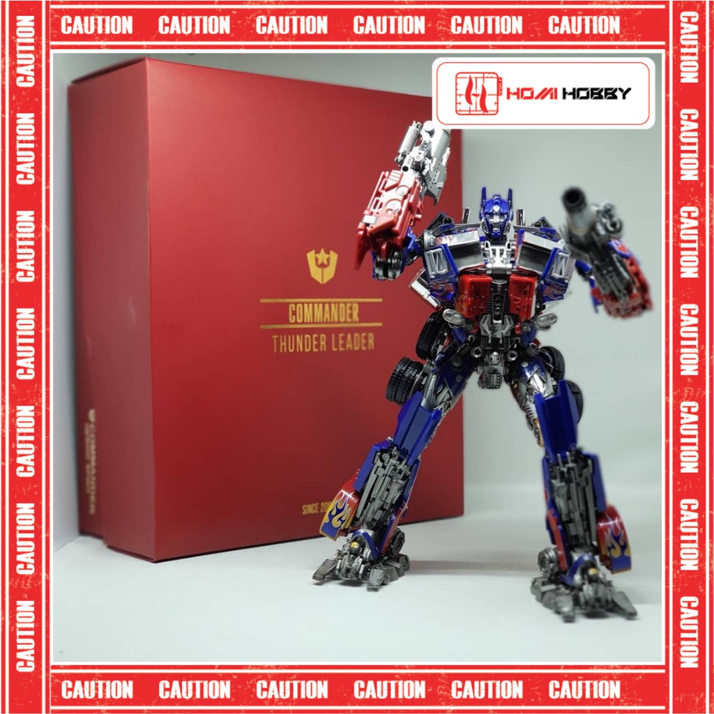 Transformers Weijiang Optimus Prime Black Apple W8606 โมเดลหม้อแปลง