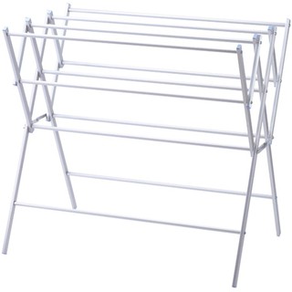 ราวพาดผ้าอะลูมิเนียม PLIM 11 เส้น TOWEL RACK ALUMINIUM FOLDABLE 11BAR PLIM