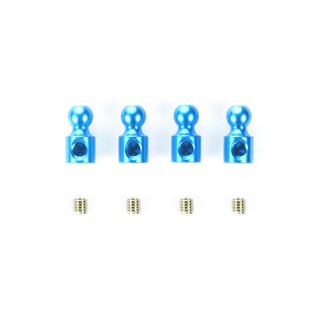 TAMIYA 53644 ALUMINUM STABILIZER ENDS (Blue)