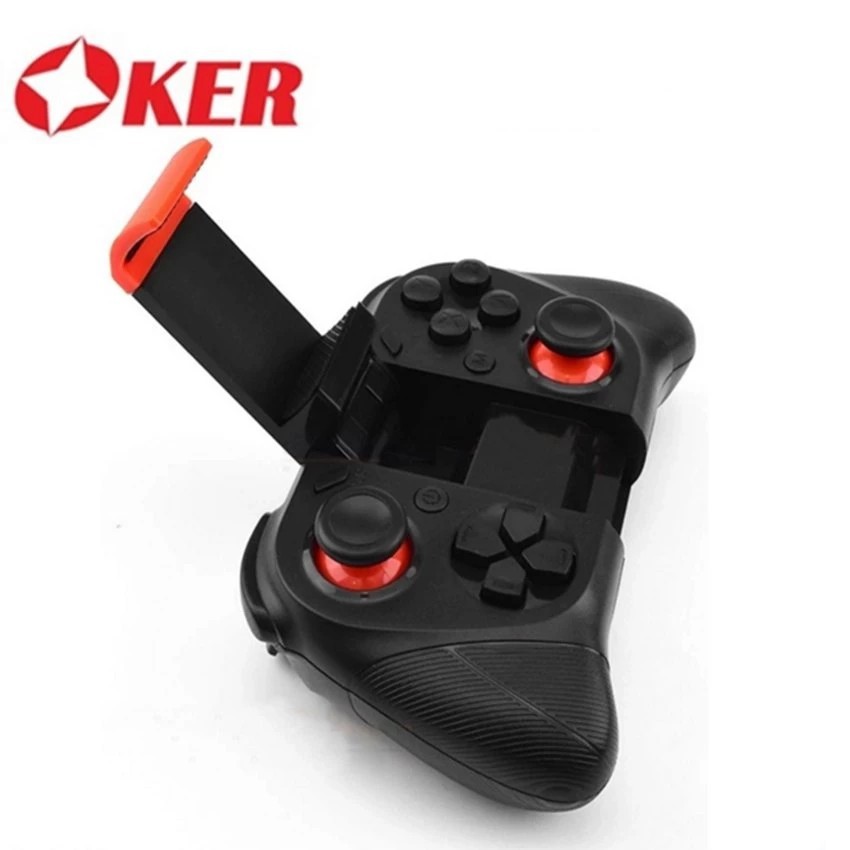 PKI Shop OKER จอยเกมส์ JoyStic Bluetooth Gamepad รุ่น BT-050(สีดำ)จอยเกมส์ pc แนะนํา จอยเกมส์มือถือ #4
