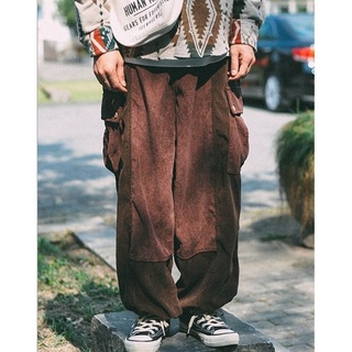 OLDBLUE Corduroy Pants กางเกงขากว้าง