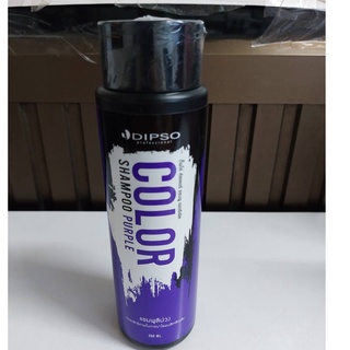 Dipso Color Shampoo &amp; Conditioner Purple 250ml ดิ๊พโซ่ แชมพู ครีมนวด สีม่วง ยาสระผม