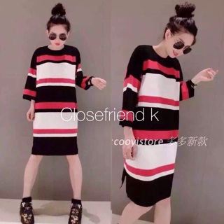 Minidress แขน5ส่วน