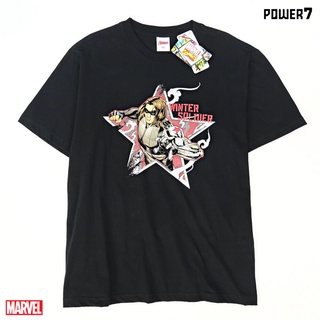 Power 7 Shop เสื้อยืดการ์ตูน ลาย มาร์เวล ลิขสิทธ์แท้ MARVEL COMICS  T-SHIRTS (MVX-185)S-5XL