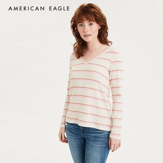 American Eagle All The Feels T-Shirt เสื้อยืด ผู้หญิง (EWTS 037-6711-100)