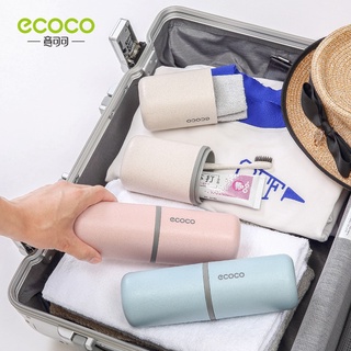 Ecoco ที่วางแปรงสีฟัน เป็นมิตรกับสิ่งแวดล้อม อุปกรณ์เสริม สําหรับเดินทาง ห้องน้ํา