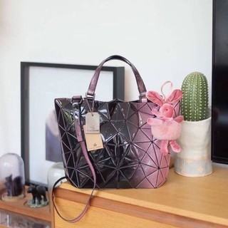 กระเป๋าสะพายไหล่//ถือ David Jones Mix shade colors !! Tone Black xPink สี Limited