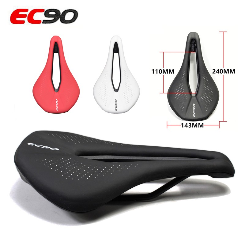 EC90 Carbon Road Bike Saddle MTB Mountain Bike Ultralight Saddle Seat Cushion