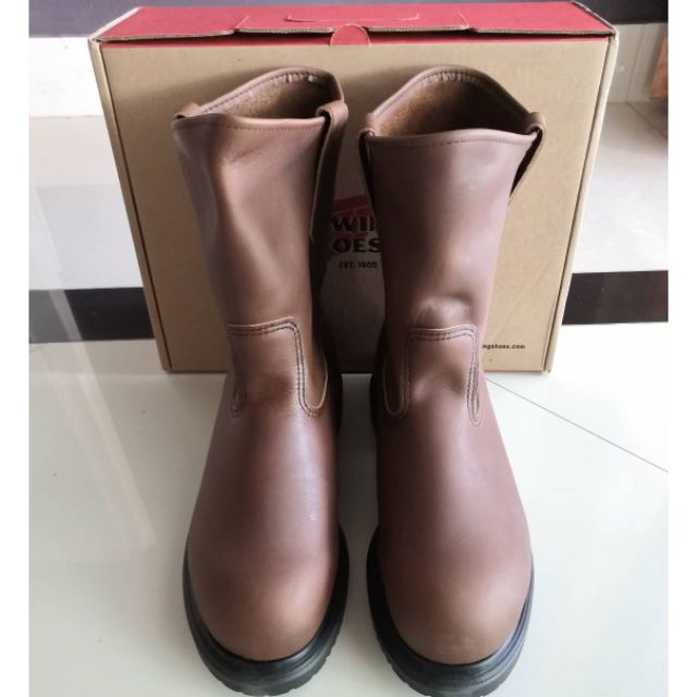 คู่สุดท้าย เบอร์ 7 รองเท้าบู๊ทเซฟตี้ Red Wing 8241 safety boot U.S.A.