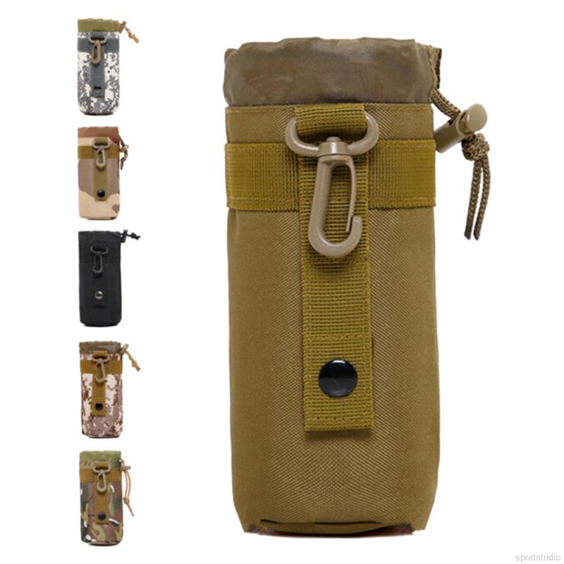 Molle กระเป๋ายุทธวิธี กระเป๋าใส่ขวดน้ํา ลายพราง สะดวก สําหรับกลางแจ้ง
