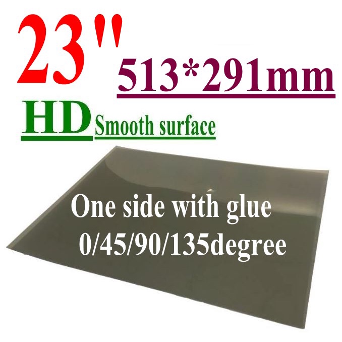 ฟิล์มโพลาไรซ์ หน้าจอ Lcd 23 นิ้ว 513*291 มม. 0 45 90 135 องศา 23 นิ้ว 1 ชิ้น – โปรปัง
