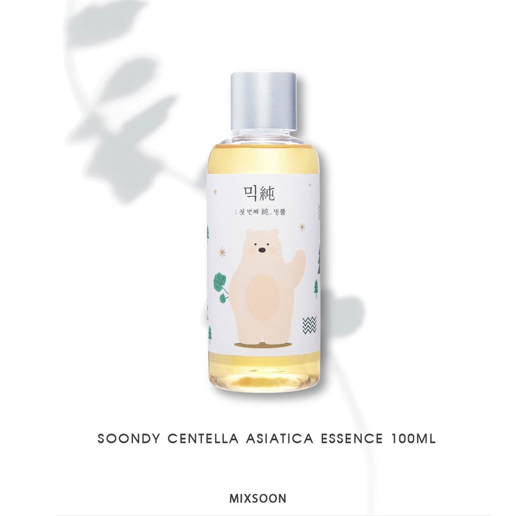 (พร้อมส่ง🌿)[MIXSOON] Soondy Centella Asiatica Essence 100ml (Centella Asiatica 100%)