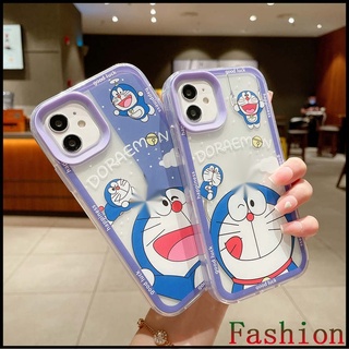 เคสโทรศัพท์มือถือ ลายการ์ตูนโดราเอมอนน่ารัก สําหรับ iPhone 11 11 13 Pro Max 12pm 8 Plus XR I11 i6splus I13 mini Se2020 X i7plus