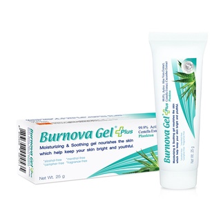 💥(ใหม่!)💥 Burnova Gel Plus Plankton 25g/70g เจลว่านหางจระเข้ ช่วยปรับสภาพสีผิว หมองคล้ำ ✨🥰